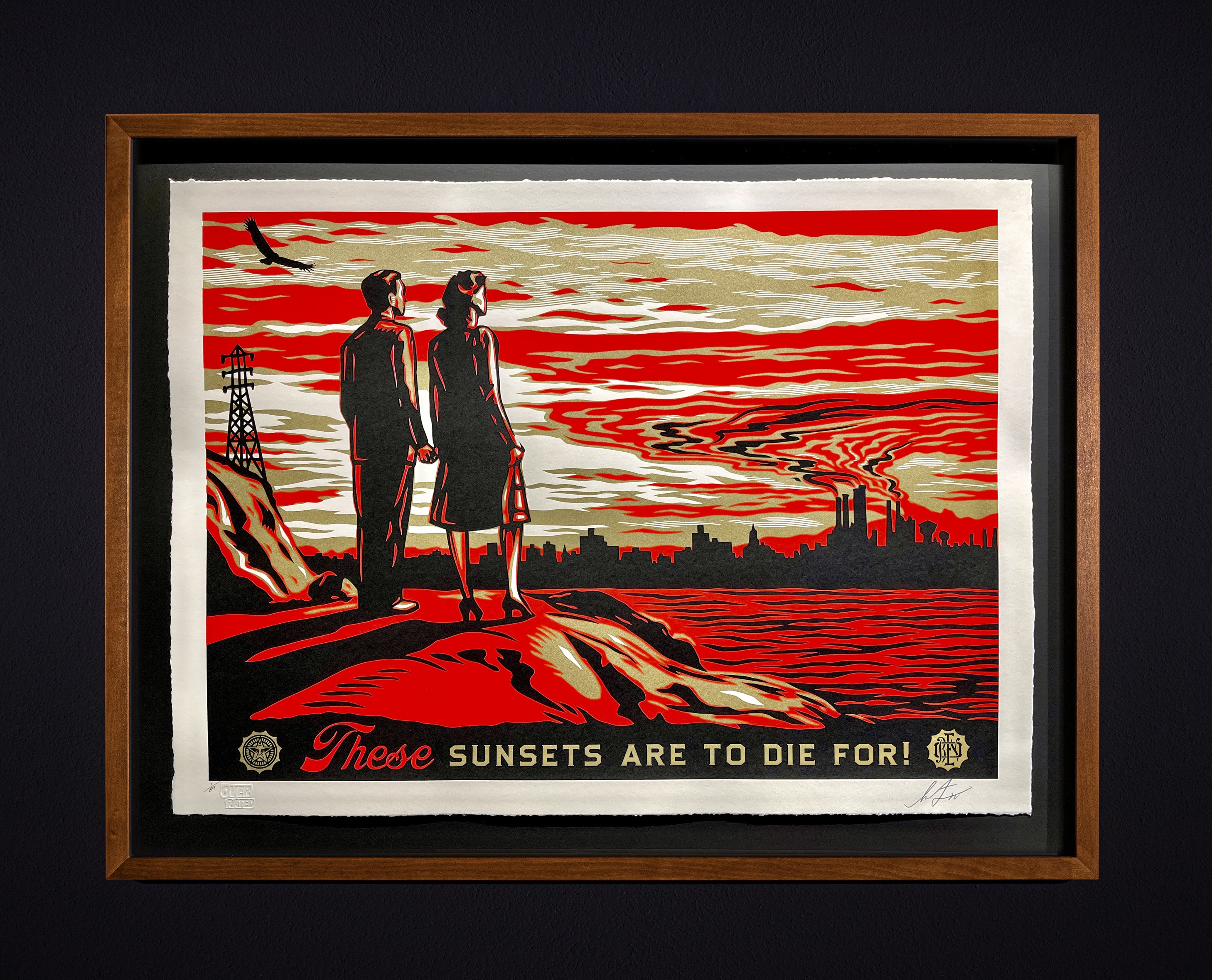 Shepard Fairey - These Sunsets Are To Die For! (Large Format)